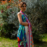 Jardin Printemps / Cotton / 140x140 cm