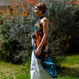 Jardin Automne / Cotton / 140x140 cm