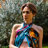 Jardin Automne / Cotton / 140x140 cm