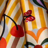 Lucky Stripes / Silk / 100x100 cm